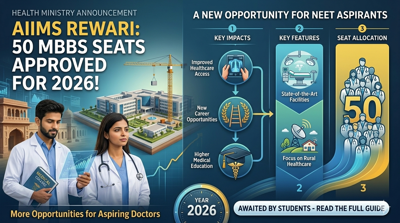 AIIMS Rewari new medical college campus and MBBS seats