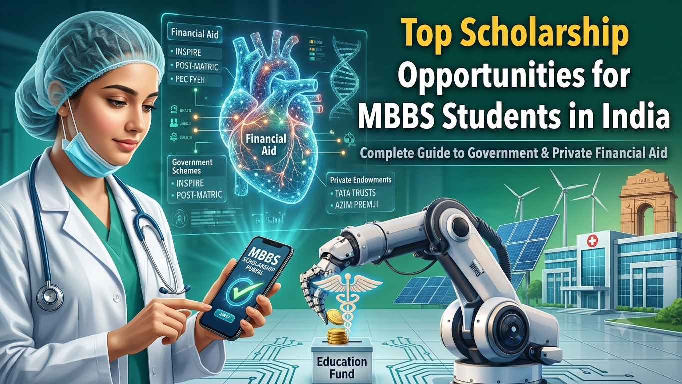 Scholarship opportunities for MBBS students in India - financial aid guide
